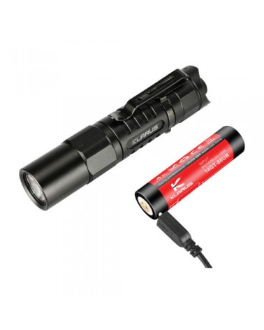 Kompakte, wiederaufladbare taktische Lampe XT1A - 1000 Lumen