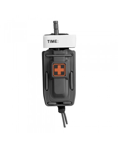 Bungy 8BL15 Tourniquet-Rotweinhalter schwarz