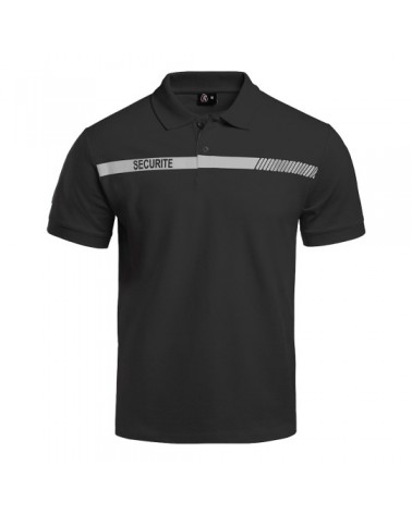 SÉCU-ONE Polo-Shirt Sicherheit schwarz