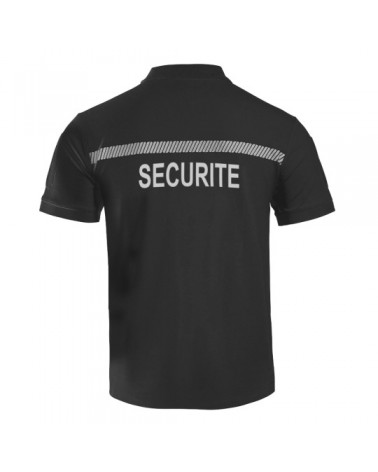 SÉCU-ONE Polo-Shirt Sicherheit schwarz