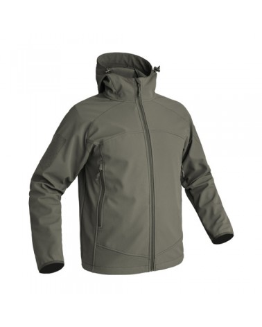 INSTRUCTOR Softshelljacke (schwarz-grau-grün)
