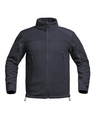 FIGHTER Fleecejacke (schwarz-blau-grün-tan)