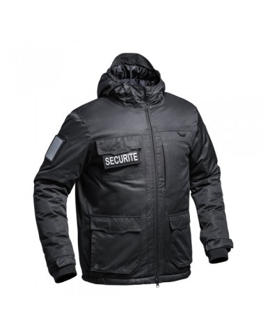 Hardshelljacke SÉCU-ONE WF 150 Flap Sicherheit schwarz