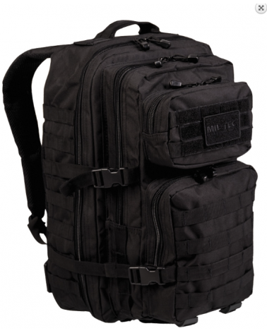 PACK US ASSAUT LG SCHWARZ