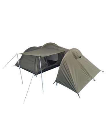 ZELT FÜR 3 PERSONEN M. STAURAUM 1,90X4,05 M