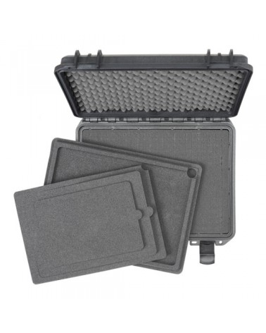 Wasserdichter Transportkoffer MAX380H115 Schwarz für 15''-Notebooks