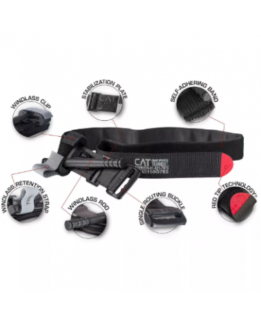 C-A-T® Tourniquet Venenstauer Schwarz