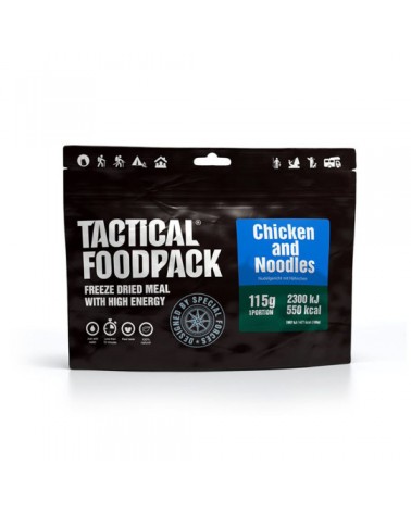 Überlebensration - Nudeln mit Huhn