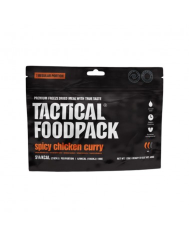 Überlebensration - Scharfes Huhn mit Curry